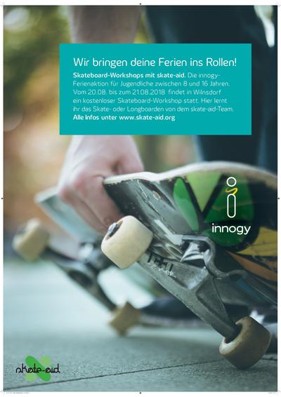 Bild vergr��ern: Plakat Skateboard-Workshop 