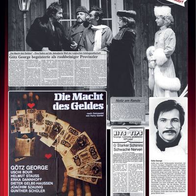 Bild vergr��ern: Ausstellung 40 Jahre Theater in Wilnsdorf: G�tz George