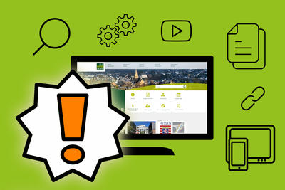 Bild vergr��ern: Neues auf der Website