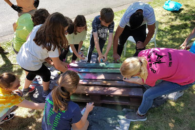 Graffiti Workshop - Ferienspiele 2019