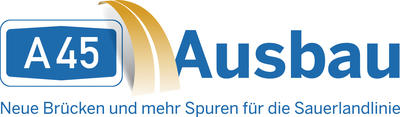Bild vergr��ern: Logo zum Ausbau der A45