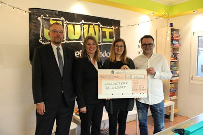 Spenden�bergabe Lions Club JuWi