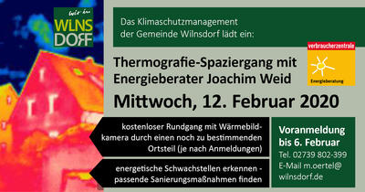 webgrafik Thermografie Spaziergang