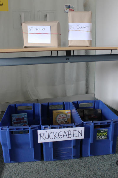 Kontaktloses Ausleihverfahren