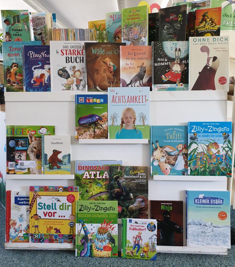 Bild vergr��ern: Die Bibliothek l�dt zur Vorlesestunde ein: Kinder ab 4 Jahren d�rfen sich auf tolle Geschichten freuen.