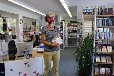 Wiederer�ffnung Bibliothek