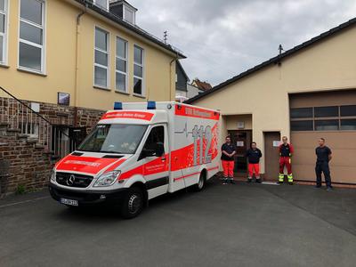 BildGrafik - Interims-Rettungswache Wilnsdorf - 01.07.2020 - Torsten Manges