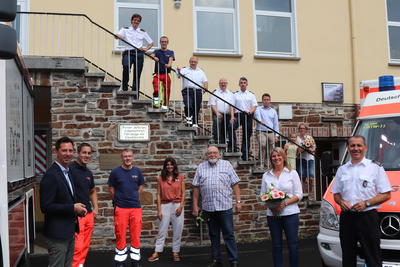 Abschied Interimswache Rudersdorf