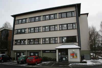 Die ehemalige Wohnung im 3. OG des �Rathaus II� wird zurzeit f�r die Unterbringung von Fl�chtlingen vorbereitet (Archivbild).