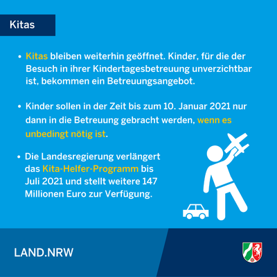 Bild vergr��ern: Neuregelungen der Coronaschutzverordnung - g�ltig ab 16.12.2020 - Infografik 7/8