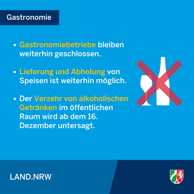 Bild vergr��ern: Neuregelungen der Coronaschutzverordnung - g�ltig ab 16.12.2020 - Infografik 3/8