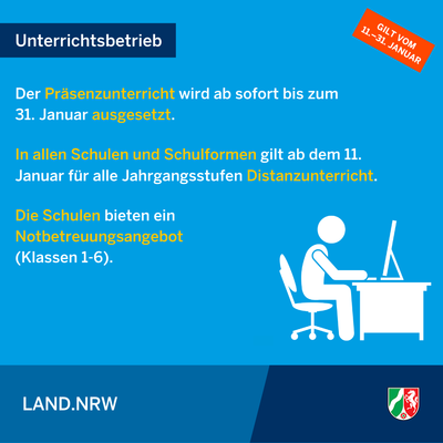 Bild vergr��ern: Neuregelungen der Coronaschutzverordnung ab 11.01.2021 - Infografik 3/4