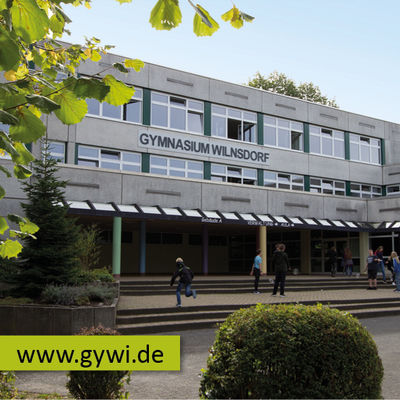 Bild vergr��ern: Unter www.gywi.de ist das Gymnasium Wilnsdorf online.
