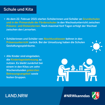 Bild vergr��ern: Neuregelungen der Coronaschutzverordnung ab 22.02.2021 - Infografik 5/6