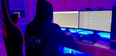 Der Wilnsdorfer Jannik Witsch hat den digitalen Jugendtreff Wilnsdorf gestaltet.
