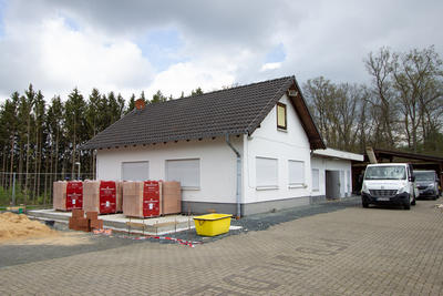 Bild vergr��ern: Das Sportheim Wilden wird modernisiert und erweitert.