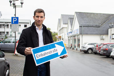 BM schl�gt Einbahnverkehr f�r Einkaufszentrum vor