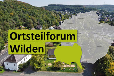 Bild vergr��ern: Am 19. November sind alle Interessierten zum Ortsteilforum Wilden eingeladen.