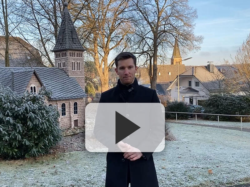 Weihnachtsgru� des B�rgermeisters