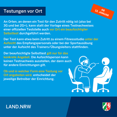 Bild vergr��ern: Neuregelungen der Coronaschutzverordnung ab 13.01.2022 - Infografik 3/5