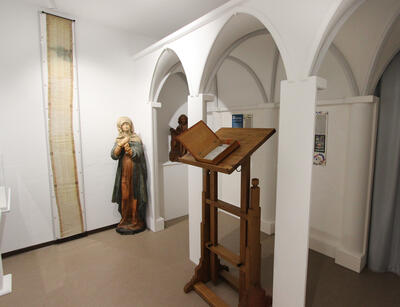 Mittelalterliches Skriptorium im Dauerausstellungsbereich (2)