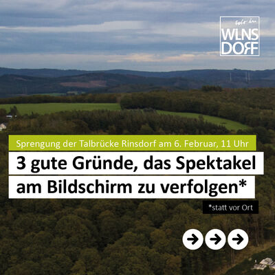Bild vergr��ern: Drei gute Gr�nde, die Sprengung im Fernsehen zu verfolgen (statt vor Ort)