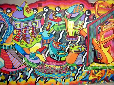 Bild vergr��ern: Workshop der Jugendkunstschule