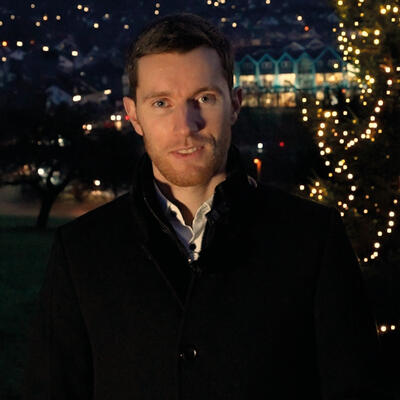 B�rgermeister Hannes Gieseler w�nscht frohe Weihnachten