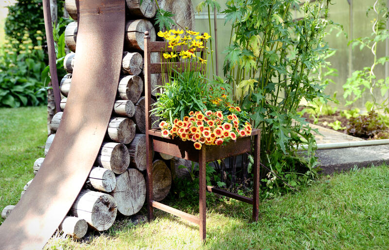 Bild vergr��ern: Garten in Rinsdorf