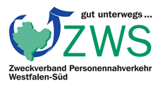 Logo des Zweckverbandes Personennahverkehr Westfalen-S�d (ZWS)