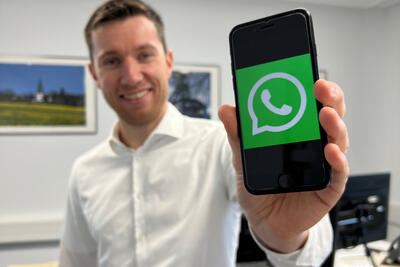 WhatsApp-Kanal der Gemeinde Wilnsdorf