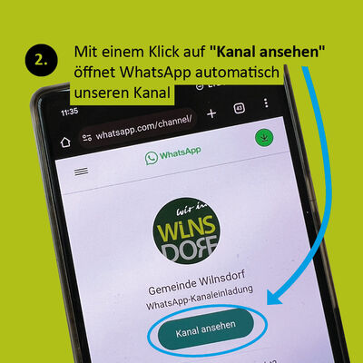 Bild vergr��ern: So abonnieren Sie unseren WhatsApp-Kanal (Grafik 2/5)