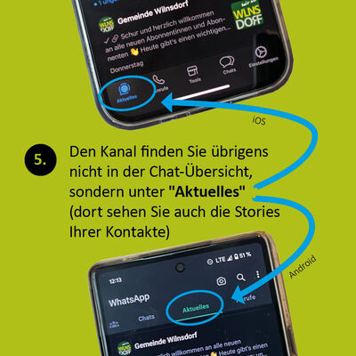 Bild vergr��ern: So abonnieren Sie unseren WhatsApp-Kanal (Grafik 5/5)