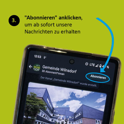 Bild vergr��ern: So abonnieren Sie unseren WhatsApp-Kanal (Grafik 3/5)