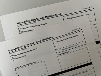 Wohngeldantrag