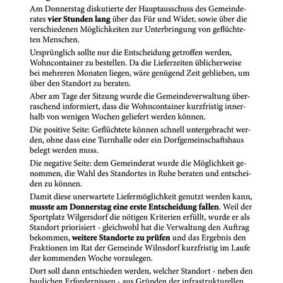 Bild vergr��ern: Informationen zum HFA-Beschluss �ber den Erwerb von Wohnontainern (Grafik 1/4)