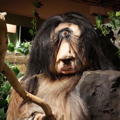 Bild vergr��ern: Zyklop in der Sonderausstellung Monster und Mythen
