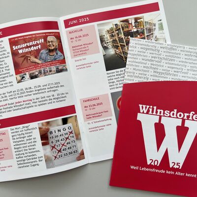 Bild vergr��ern: Mit dem neuen Jahresprogramm �Wilnsdorfer W - Weil Lebensfreude kein Alter kennt� zeigt die Gemeinde Wilnsdorf, wie vielseitig, lebendig und �berraschend Seniorenarbeit heute sein kann.