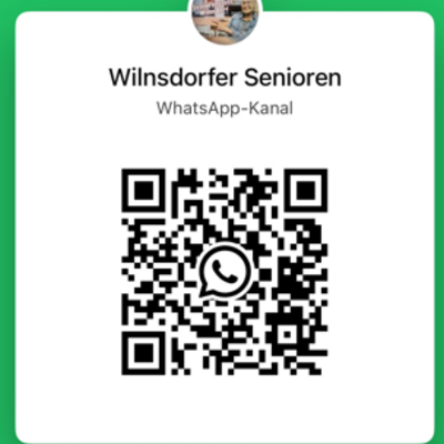Bild vergr��ern: QR Code WhatsApp Kanal Senioren