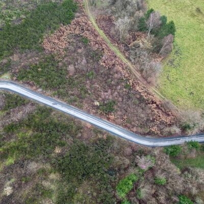 Bild vergr��ern: Neuer Radweg verbindet die Ortsteile Wilnsdorf und Wilgersdorf