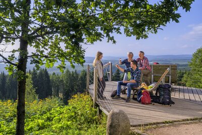 Pause an der Tiefenrother H�he