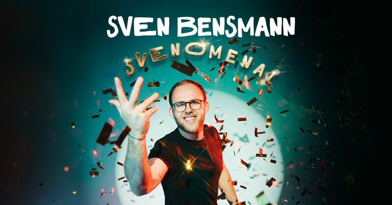 Bild vergr��ern: Sven Bensmann mit seinem neuen Programm "SVENOMENAL"