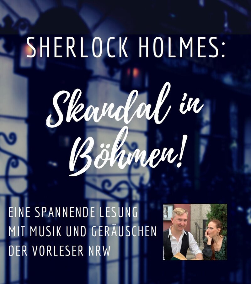 Bild vergr��ern: Am Donnerstag, 11. Juni, sind die Vorleser NRW zu Gast in Wilnsdorf mit ihrer szenischen Lesung zu "Sherlock Holmes - Ein Skandal in B�hmen".