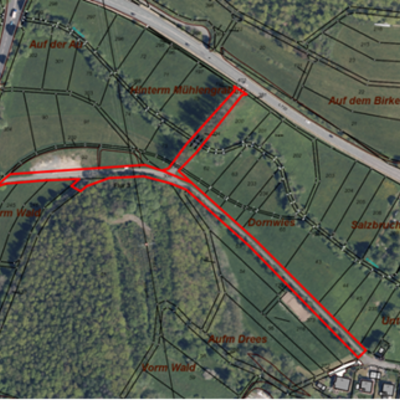 Bild vergr��ern: Wirtschaftsweg Pappelallee