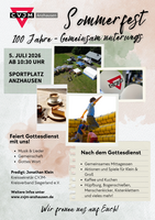 Sommerfest 2026 Plakat