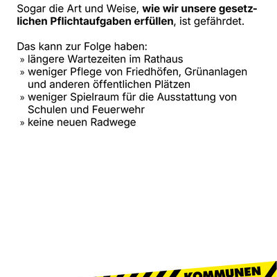 Bild vergr��ern: Aktionstag Kommunen am Limit - Infografik 8