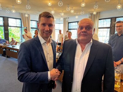 Neues Ratsmitglied Rico Schmelzer