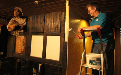 Bild vergr��ern: Ank�ndigung der Mittelalterausstellung
