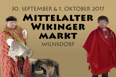 Bild vergr��ern: Werbemotiv: Der Mittelalter-Wikinger-Markt l�dt wieder zum Besuch ein!